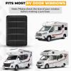 imageEcoNour RV Magnetic Window Shade for Side Door  Foldable Blackout UV Protection Cover  Winnebago Itasca Sunova Class A RV Entry Doors  4 Hook ampamp Loop Waterproof Oxford Fabric  Large 27quot 18quotXLarge
