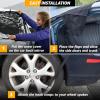 imageEcoNour Rear Windshield Cover for Ice and Snow  Car Back Window Snow ampamp Frost Cover  Complete Protection from Snow and Other Winter Debris  Winter Car Accessories for Sedan SUV ampamp Van  MediumRear Snow Cover