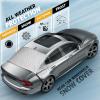 imageEcoNour Rear Windshield Cover for Ice and Snow  Car Back Window Snow ampamp Frost Cover  Complete Protection from Snow and Other Winter Debris  Winter Car Accessories for Sedan SUV ampamp Van  MediumPeva rear