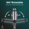 imageEcoNour Super Fast 4in1 Retractable Car Charger  PD30W Dual Lightning  82cm Long Compact ampamp Flexible  Fast Charging for iPhone Devices  Best Travel Essentials Gifts AccessoryC  C Type