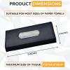 imageEconour Sun Visor Organizer with Tissue Holder for CarTrucksCan Hold Your Tissues Masks Pen Phone SunglassesCardsPocketbook and Travel DocumentsMultiPocket Zipper car AccessoryBlack