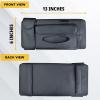 imageEconour Sun Visor Organizer with Tissue Holder for CarTrucksCan Hold Your Tissues Masks Pen Phone SunglassesCardsPocketbook and Travel DocumentsMultiPocket Zipper car AccessoryOrganizer With Tissue Holder