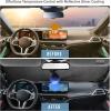 imageXLarge Truck Windshield Sun Shade 69quot x 35quot  240T Thickened Windshield Sun Shade for UV ampamp 99 Heat Blocker  Keeps Your Vehicle Cool and Truck Interior Cooling Accessory for Summer ProtectionMedium