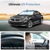 imageXLarge Truck Windshield Sun Shade 69quot x 35quot  240T Thickened Windshield Sun Shade for UV ampamp 99 Heat Blocker  Keeps Your Vehicle Cool and Truck Interior Cooling Accessory for Summer ProtectionMedium