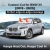 imagefor Rivian R1S 20222024 2025 Windshield Sunshade Compatible for EcoNour 240T Polyester Material Cars Sun Visor Reflector Blocks UV Rays  Foldable Sunshade Interior Protection Rivian AccessoriesBMW X5 20192025