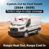 imagefor Rivian R1S 20222024 2025 Windshield Sunshade Compatible for EcoNour 240T Polyester Material Cars Sun Visor Reflector Blocks UV Rays  Foldable Sunshade Interior Protection Rivian AccessoriesFord Transit 20152025