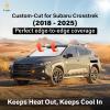 imagefor Rivian R1S 20222024 2025 Windshield Sunshade Compatible for EcoNour 240T Polyester Material Cars Sun Visor Reflector Blocks UV Rays  Foldable Sunshade Interior Protection Rivian AccessoriesSubaru Crosstrek 20182025