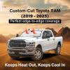 imagefor Rivian R1S 20222024 2025 Windshield Sunshade Compatible for EcoNour 240T Polyester Material Cars Sun Visor Reflector Blocks UV Rays  Foldable Sunshade Interior Protection Rivian AccessoriesRam Truck 20192025