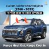 imagefor Rivian R1S 20222024 2025 Windshield Sunshade Compatible for EcoNour 240T Polyester Material Cars Sun Visor Reflector Blocks UV Rays  Foldable Sunshade Interior Protection Rivian AccessoriesChevy Equinox 20182025