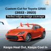 imagefor Rivian R1S 20222024 2025 Windshield Sunshade Compatible for EcoNour 240T Polyester Material Cars Sun Visor Reflector Blocks UV Rays  Foldable Sunshade Interior Protection Rivian AccessoriesToyota GR86 20222023