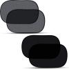 imageEcoNour Car Window Shade for Baby 4 Pack  Cling Sun Shade for SUV Van RV Bus ampamp Pickup Truck  Sun Protection for Car Side Window  Sun Blocker Shade for Baby  XLarge 25quot x 16quot