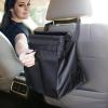 imageEcoNour Foldable Car Trash Bag Hanging Garbage Bag and Waterproof Trash Can for Car Leakproof Trash Can SUV and Truck Seat Backs Home Office  Holds 25 Gallons BlackMedium