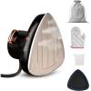 imageEconour 2in1 Mini Travel Iron ampamp Steamer with temperature control light indicator and nonstick soleplate Compact portable and ideal for travel crafting quilting sewing and handcraft project