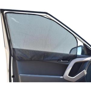 imageEcoNour Magnetic Side Window Sunshade 4 Pack  Car Window Shades for Baby Blocks Direct Sunlight Keeps Car Cool  BlueBlack Front Window
