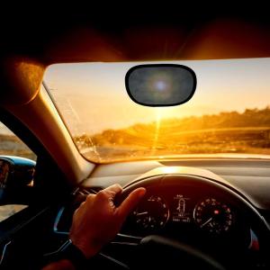 imageEcoNour Miniature Static Cling Window Shade for Car Sun Visor 2 Pack  Windshield Sun Shade Static Cling for Driving Glare Shield  Cling Car Shade for Windshield  Sun Glare Protection AccessoriesSmall