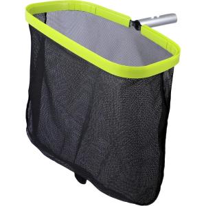 imageEcoNour Pool Skimmer Net Pool nets for Cleaning Leaves with deep rake net Heavy Duty Swimming Pool Leaf Rake Cleaning Tool with Fine Mesh Frame Fits Standard PolesGreen Skimmer Net