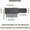 imageEcoNour Polarized Sun Visor Extender for Car 2 Pack  AntiGlare Visor Extension for Sun Blocker  Protects from UV Rays  Sunshade Extender for Automotive Interior Sun Protection Accessories