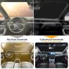 imagefor Honda CRV  2017 2018 2019 2020 2021 2022 EcoNour Car Windshield Compatible with Storage Pouch  Front Window Sun Protector for UV Rays ampamp Sun Heat  Car Interior Accessories Fit Honda CRV ModelsHonda Civic 2022 2025