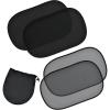 imageEcoNour Side Window Shades for Baby4 Pack  Side Window Sunshade for Kids  UV Protection Sun Shades for Kids  Fits Most Camper Bus Van RV Minivan Truck MPV ampamp SUV  XLarge 26quotx16quot2 Transparent  2 Semi Transparent
