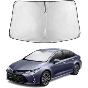 imagefor Honda CRV  2017 2018 2019 2020 2021 2022 EcoNour Car Windshield Compatible with Storage Pouch  Front Window Sun Protector for UV Rays ampamp Sun Heat  Car Interior Accessories Fit Honda CRV Modelscorolla 20142019