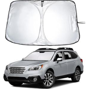 imagefor Honda CRV  2017 2018 2019 2020 2021 2022 EcoNour Car Windshield Compatible with Storage Pouch  Front Window Sun Protector for UV Rays ampamp Sun Heat  Car Interior Accessories Fit Honda CRV ModelsSubaru Outback 20152019