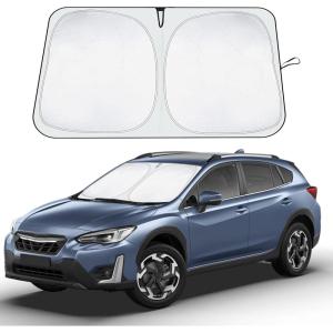 imagefor Honda CRV  2017 2018 2019 2020 2021 2022 EcoNour Car Windshield Compatible with Storage Pouch  Front Window Sun Protector for UV Rays ampamp Sun Heat  Car Interior Accessories Fit Honda CRV ModelsSubaru Crosstrek 20182025