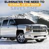 imageEcoNour Windshield Snow Cover for Chevy Silverado 15003500  HeavyDuty 600D Oxford Winter Windshield Cover for Ice and Snow  Waterproof HeatResistant SagProof ProtectionSnowcover for Chevy Silvarado