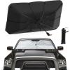 imageEcoNour Car Windshield Sunshade  Foldable Reflector Umbrella Sunshade Blocks UV Rays Sun Visor Protector to Keep Your Vehicle Cool and Damage Free Large 55 inches x 31 inchesXXXLarge