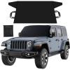 imageEcoNour Jeep Windshield Snow Cover  Durable 600D Oxford Fabric Winter Car  Windshield Ice Cover for Jeep Wrangler Bronco Gladiators  XSmallfor Jeep Wrangler