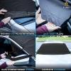 imageEcoNour Windshield Cover for Ice and Snow  Windshield Snow Cover with Side Mirror Cover ampamp Wiper Protection  Oxford Fabric Winter Cover for Cars SUVs Trucks  Medium 69quotx42quot
