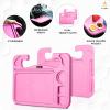imageEcoNour 4 in 1 Car Steering Wheel Tray  2024 Upgraded Pink Tray with Dual Sauce Dip Holder and Tablet Holder  Spacious Steering Wheel Desk for Food and Laptop  Car Accessories Large