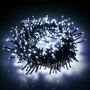 imageEcoNour 295 Ft 720 LED Cluster Twinkle Lights for Christmas Tree 8 Modes String Lights for Decoration with Timer and Memory Function Ambient Warm White Fairy Lights for Magical Home ampamp Garden DecorCool White