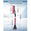 image27 Snow Brush and Ice Scrapers for Car Windshield 3 Pack Window Scraper with Ergonomic Foam Grip Snow Removal for Car Must Have Winter Car Accessories Green Blue amp PinkPink