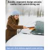 image27 Snow Brush and Ice Scrapers for Car Windshield 3 Pack Window Scraper with Ergonomic Foam Grip Snow Removal for Car Must Have Winter Car Accessories Green Blue amp PinkOrange