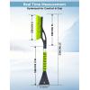 image27 Snow Brush and Ice Scrapers for Car Windshield 3 Pack Window Scraper with Ergonomic Foam Grip Snow Removal for Car Must Have Winter Car Accessories Green Blue amp PinkGreen