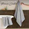 imageEcoNour Luxury 100 White Turkish Cotton Towel Set 550 GSM 6 Piece Bathroom Towels Set Includes 2 Bath Towels 2 Hand Towels 2 Washcloths  Soft Absorbent Quick Dry for Bathroom SpaGym amp HotelGrey