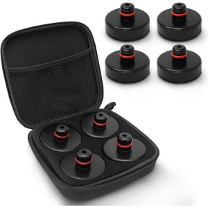 imageEcoNour Lifting Jack Pad for Tesla Model 3SXY 4 Pucks with Storage Case Tesla Accessories for Tesla Vehicles 2013 to 2024