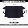 imageWindshield Cover for Ice and Snow  Oxford Fabric Windshield Cover for SUV Sedan Coupe amp Hatchback  Protection from Snow Ice amp Frost  Winter Car AccessoriesStandard