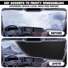 imageWindshield Cover for Ice and Snow  Oxford Fabric Windshield Cover for SUV Sedan Coupe amp Hatchback  Protection from Snow Ice amp Frost  Winter Car AccessoriesXLarge