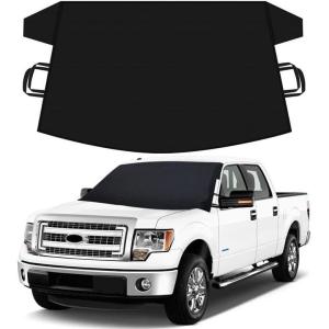 imageWindshield Cover for Ice and Snow  Oxford Fabric Windshield Cover for SUV Sedan Coupe amp Hatchback  Protection from Snow Ice amp Frost  Winter Car AccessoriesXLarge